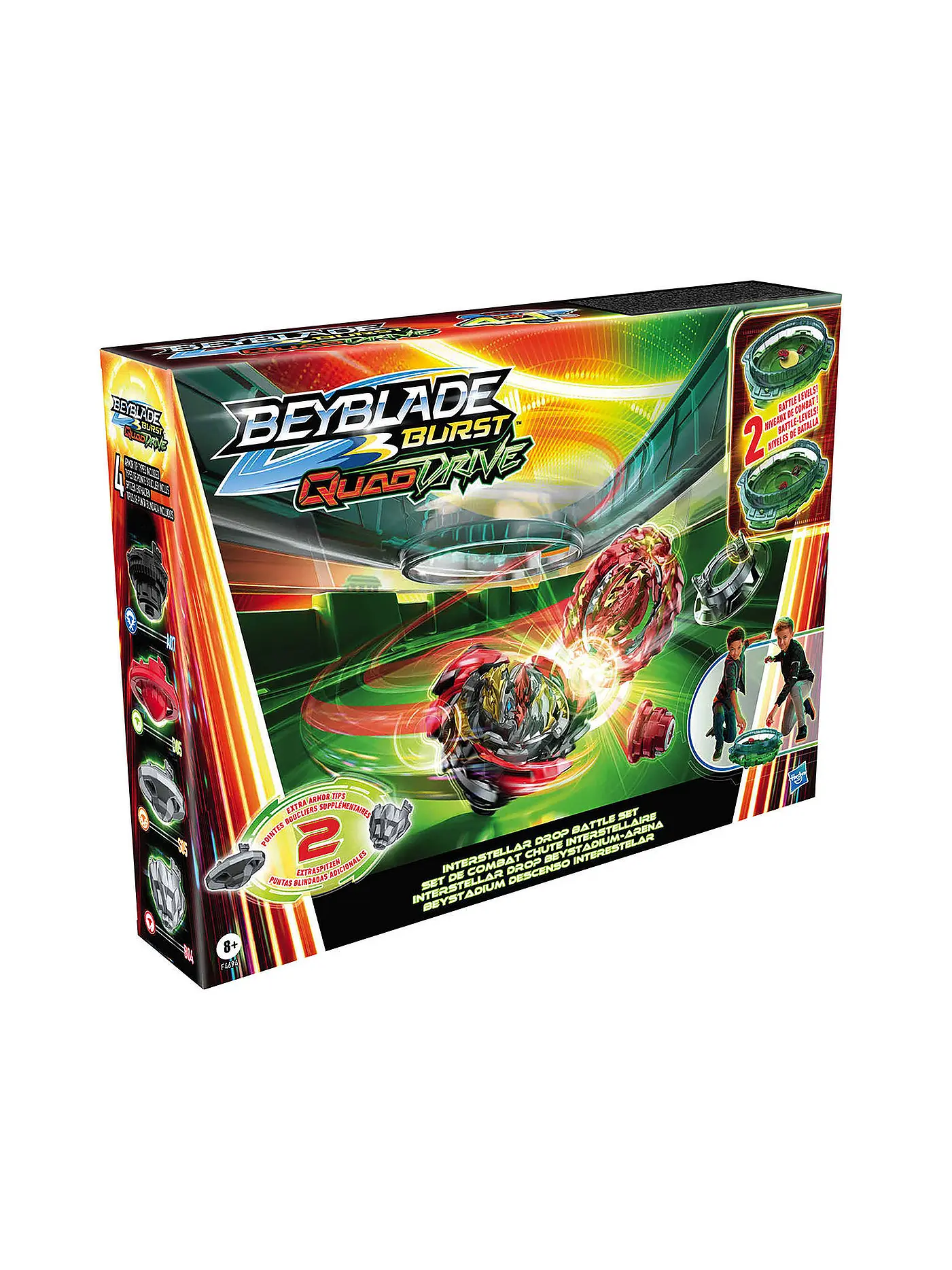 HASBRO | Beyblade Burst QuadDrive Interstellar Drop Battle Set | 
